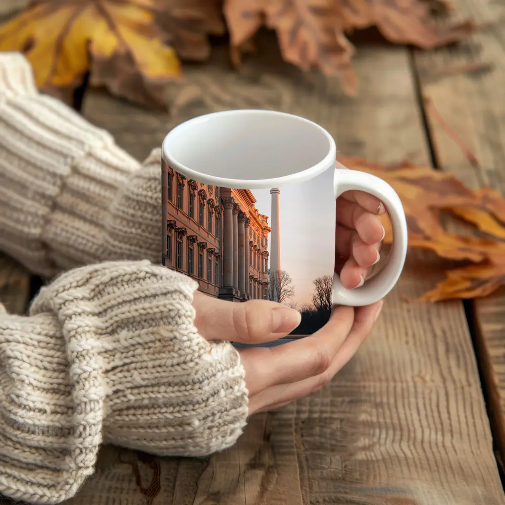 Berlin TV Tower Palace Sunset Warm Light – Mugs