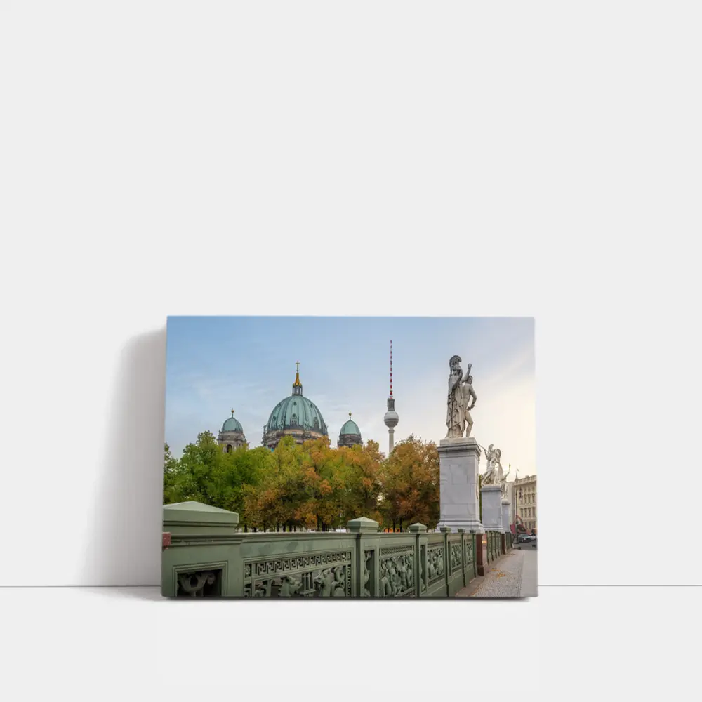 Berlin Cathedral and TV Tower Autumn View – Wall Art