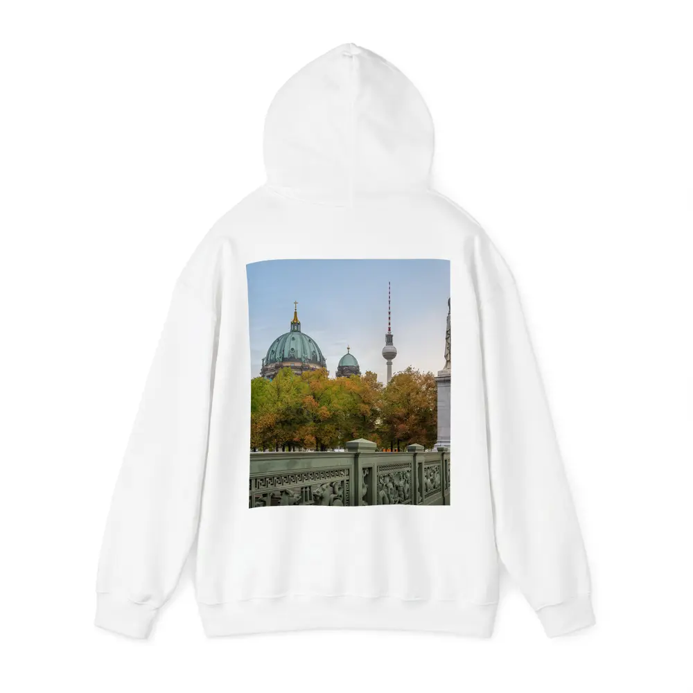Berlin Cathedral and TV Tower Autumn View – Hoodies