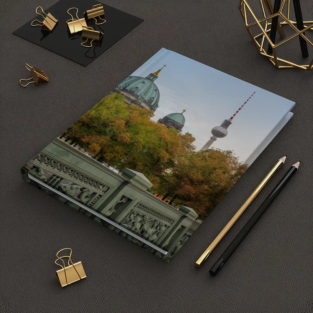 Berlin Cathedral and TV Tower Autumn View – Notebooks