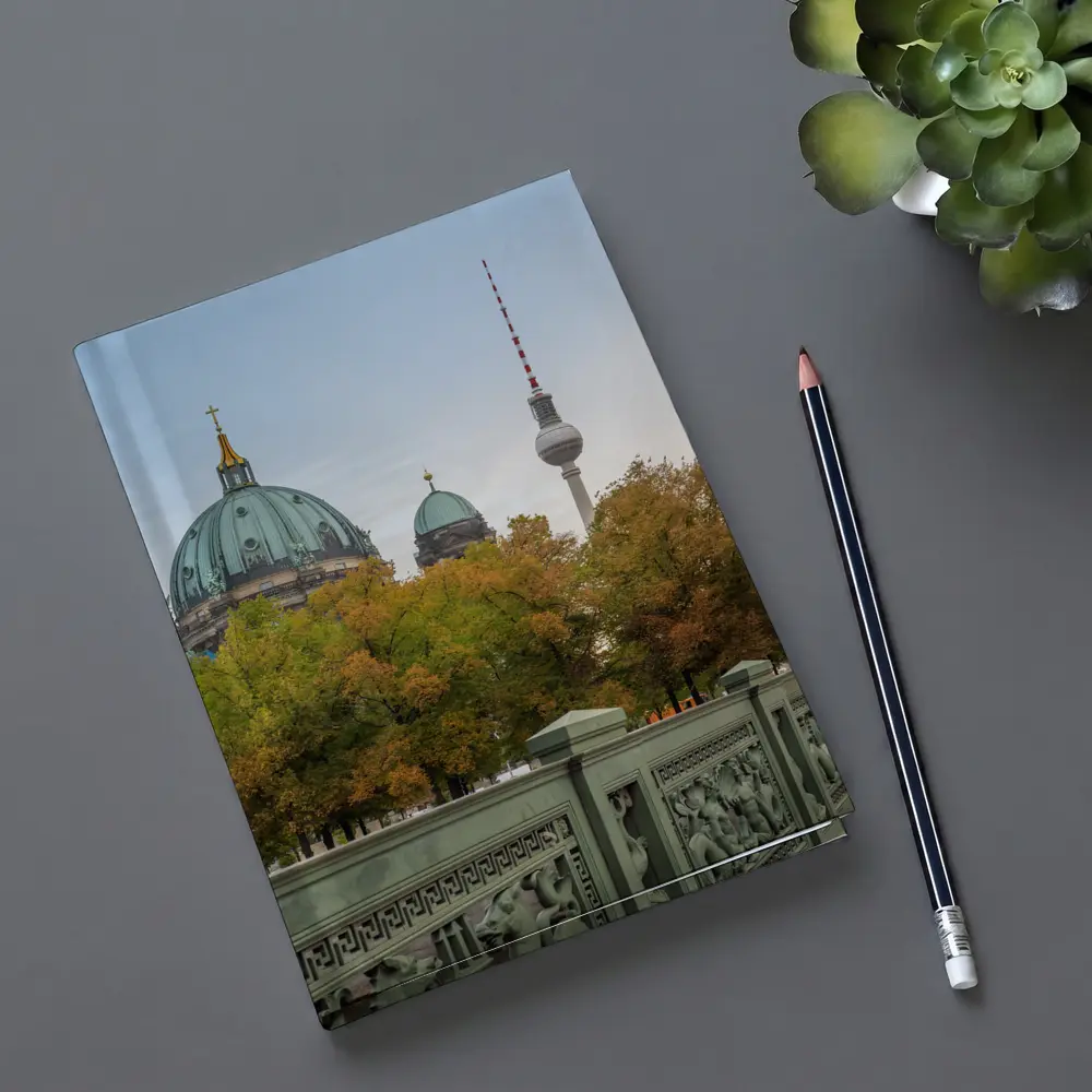 Berlin Cathedral and TV Tower Autumn View – Notebooks