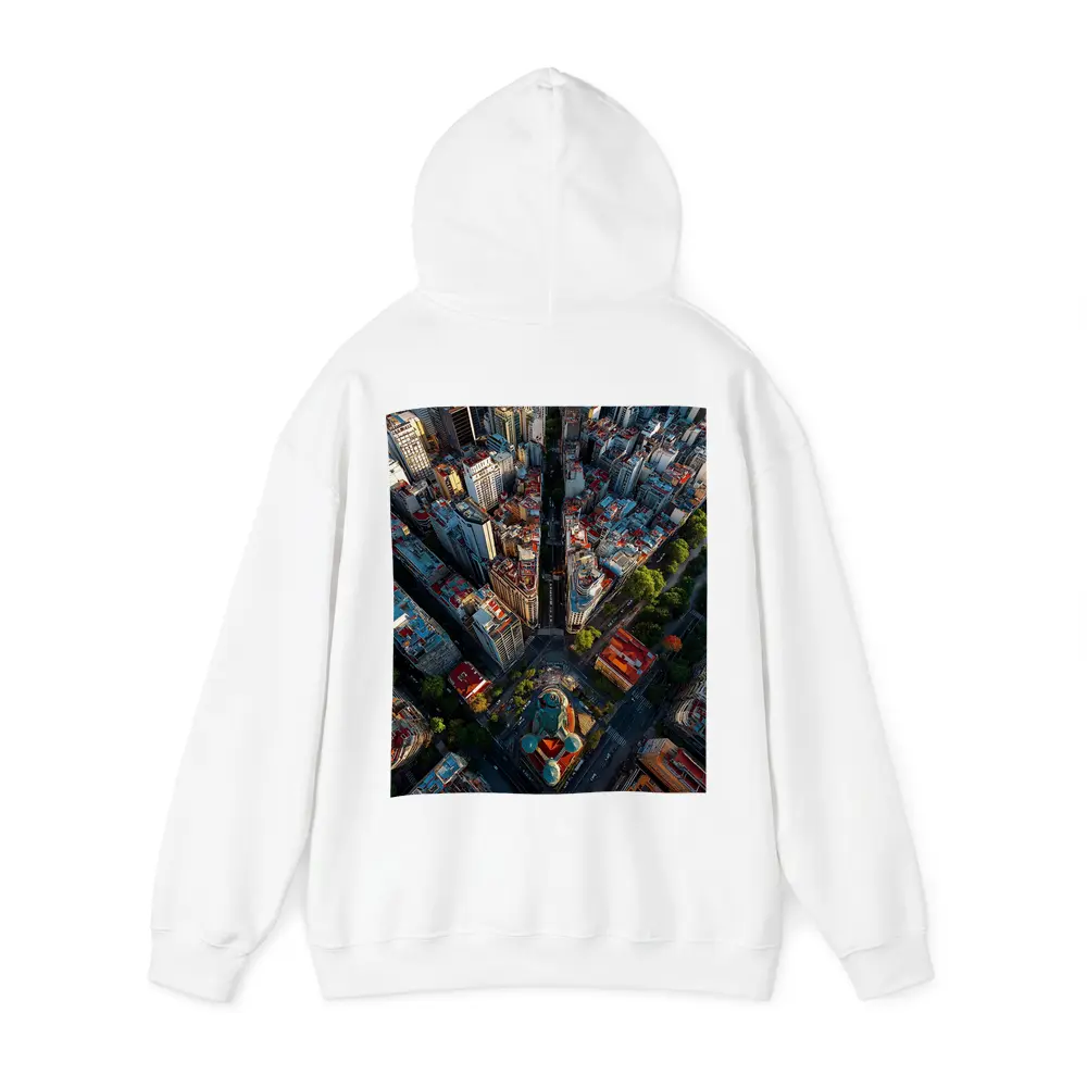 Buenos Aires Aerial City Streets View – Hoodies