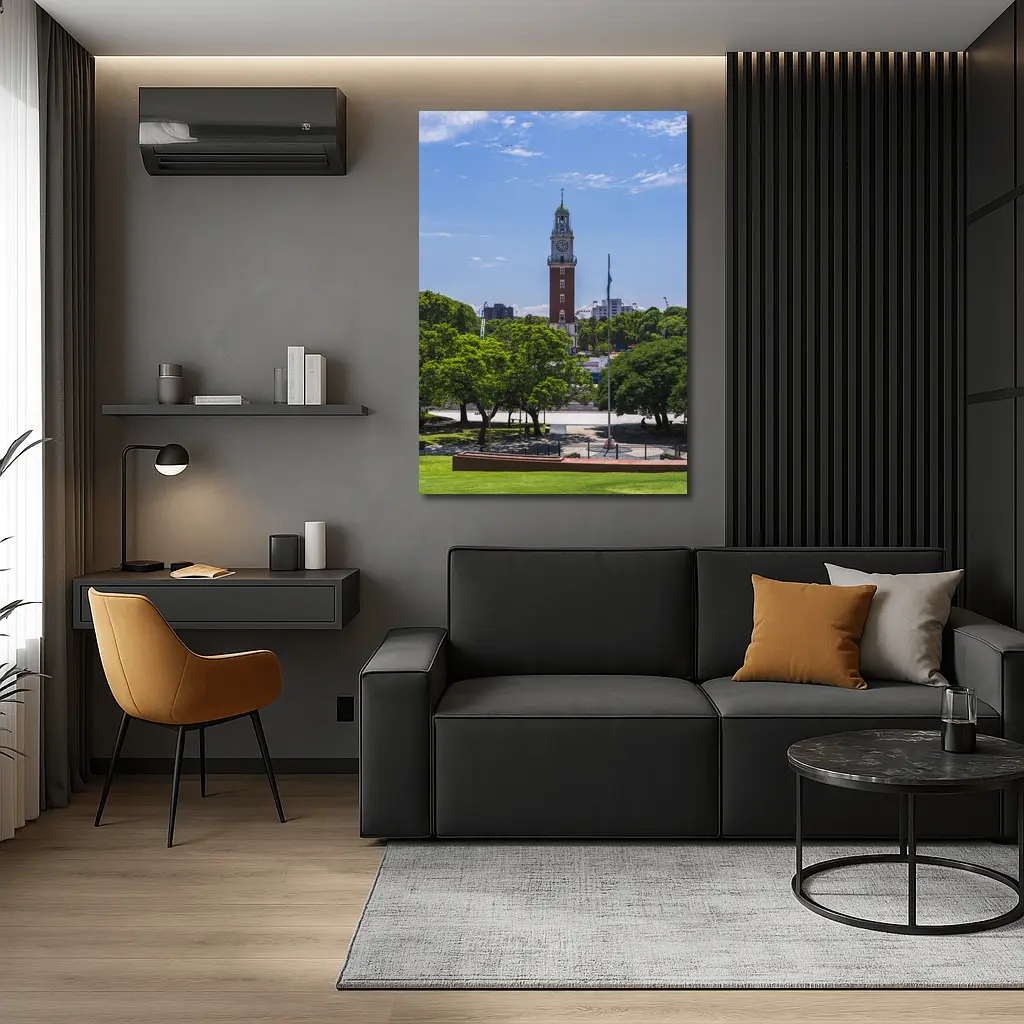 Torre Monumental Clock Tower Buenos Aires Park – Wall Art