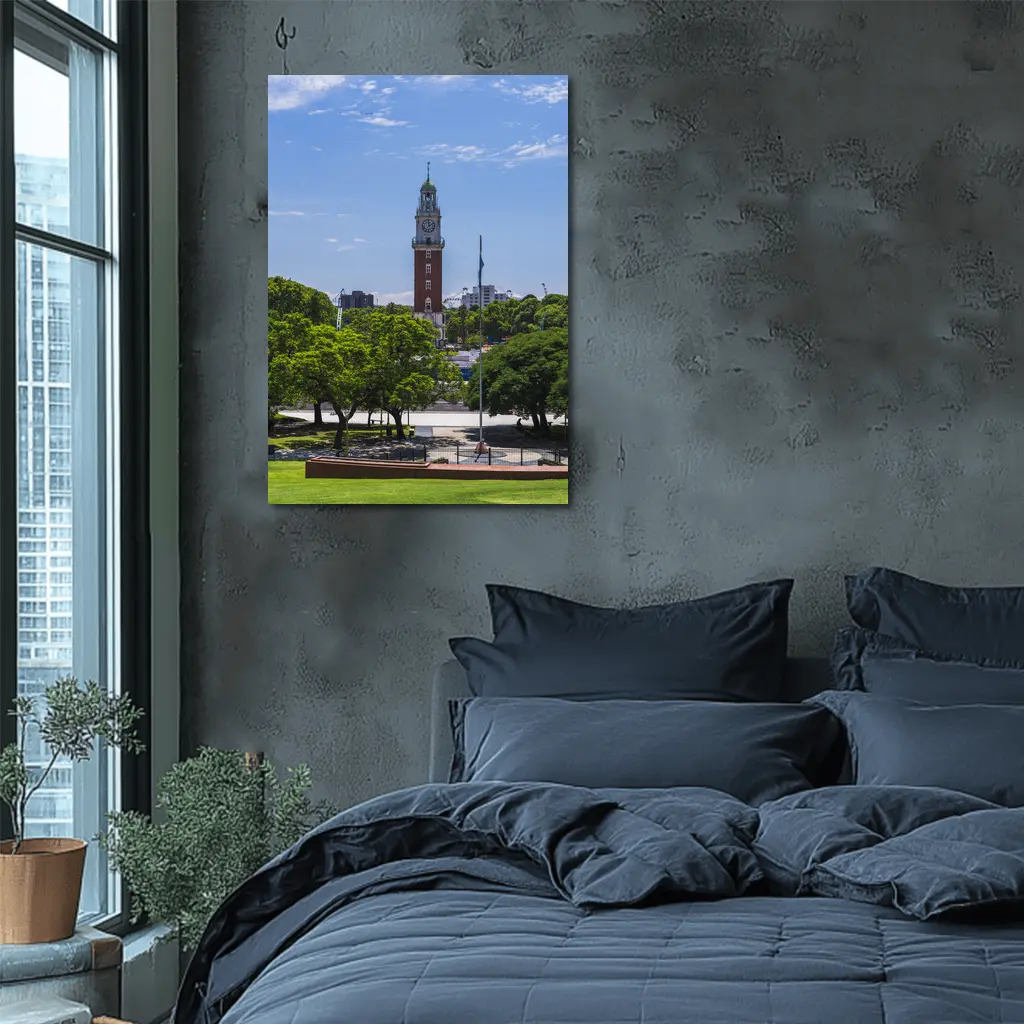 Torre Monumental Clock Tower Buenos Aires Park – Wall Art