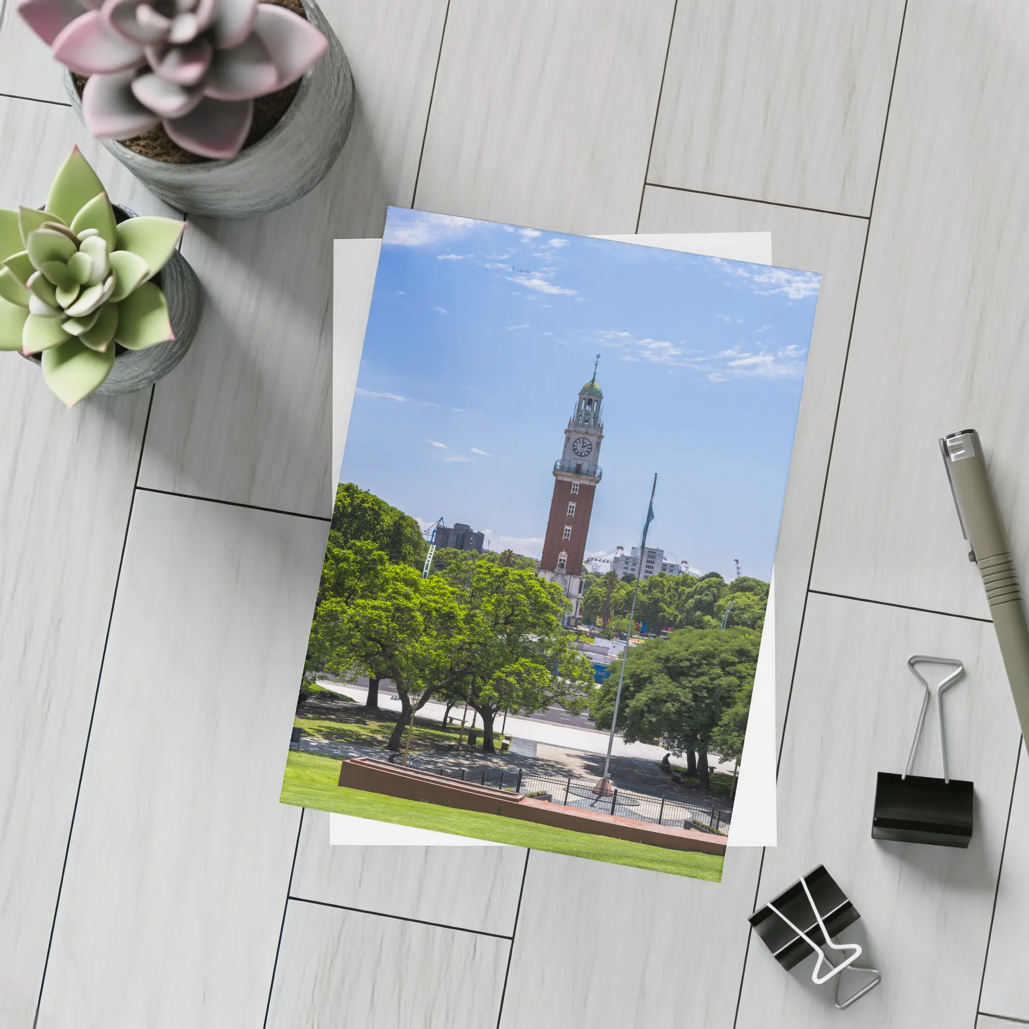 Torre Monumental Clock Tower Buenos Aires Park – Postcards