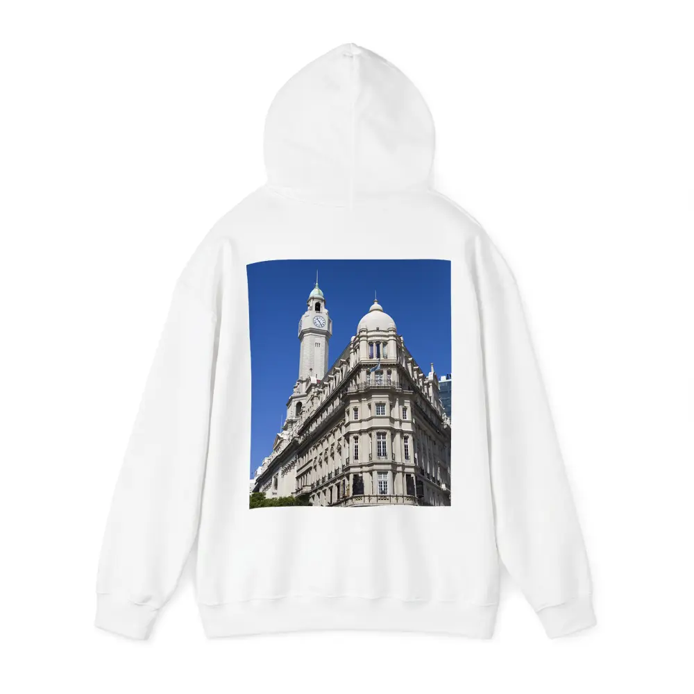 Buenos Aires Legislature Building Clear Blue Sky – Hoodies