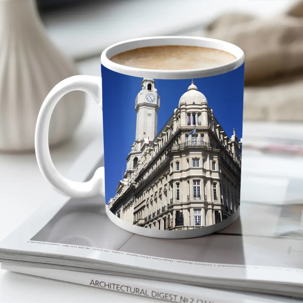 Buenos Aires Legislature Building Clear Blue Sky – Mugs