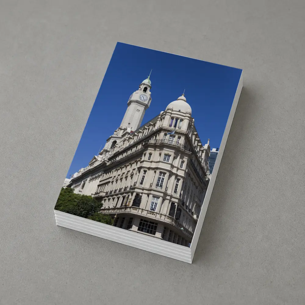 Buenos Aires Legislature Building Clear Blue Sky – Postcards