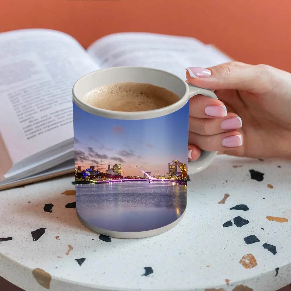 Puerto Madero Bridge Buenos Aires Sunset Skyline – Mugs