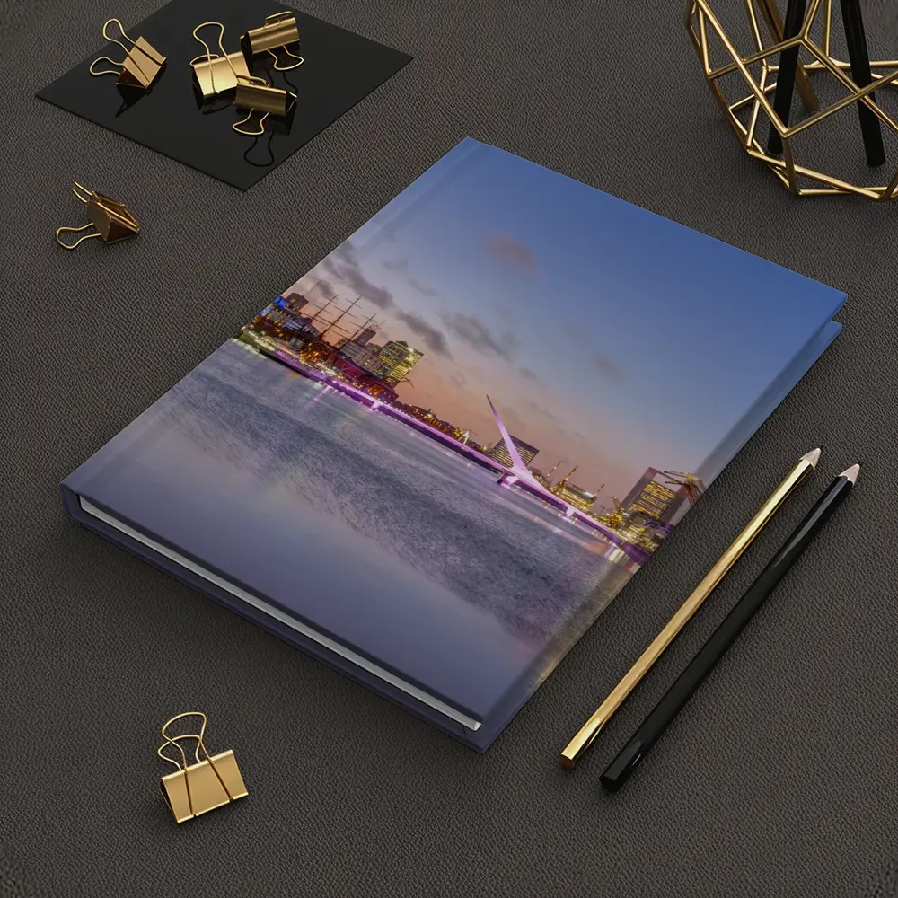 Puerto Madero Bridge Buenos Aires Sunset Skyline – Notebooks