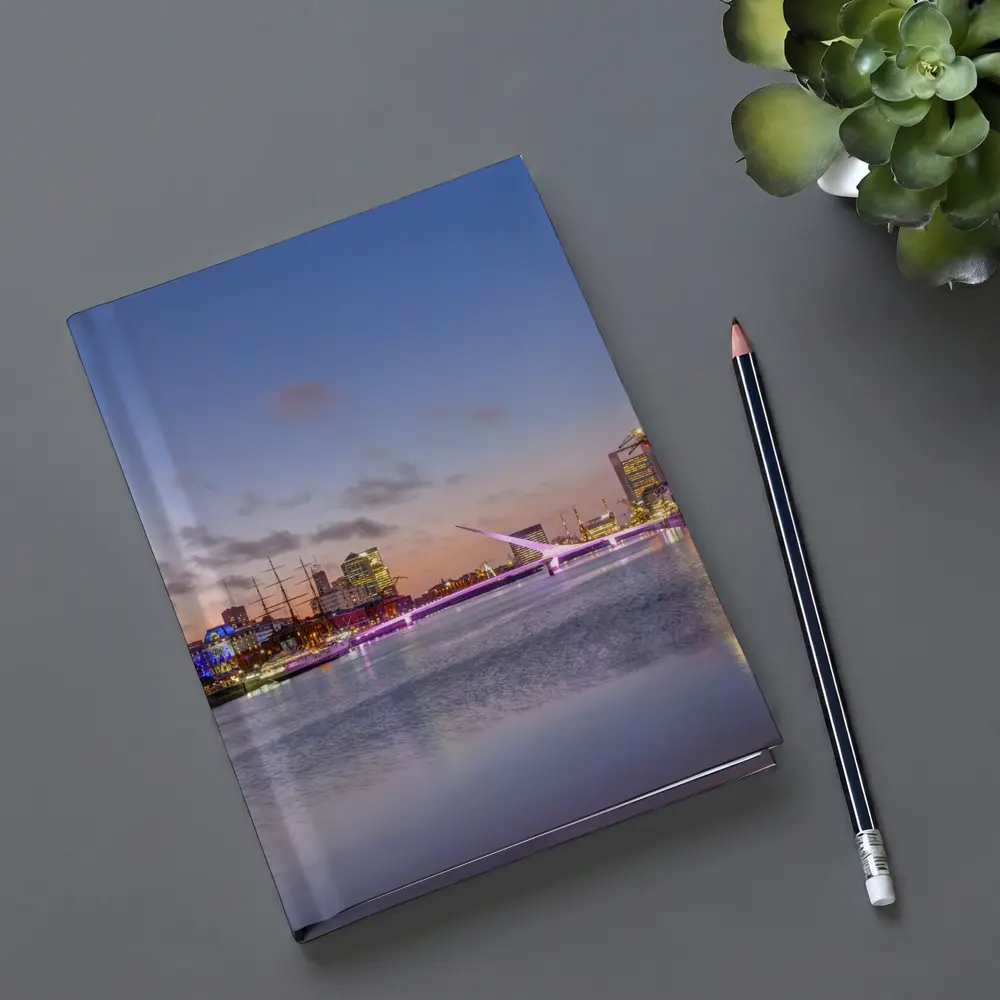 Puerto Madero Bridge Buenos Aires Sunset Skyline – Notebooks