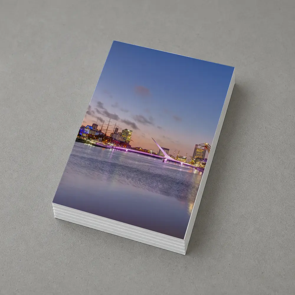 Puerto Madero Bridge Buenos Aires Sunset Skyline – Postcards