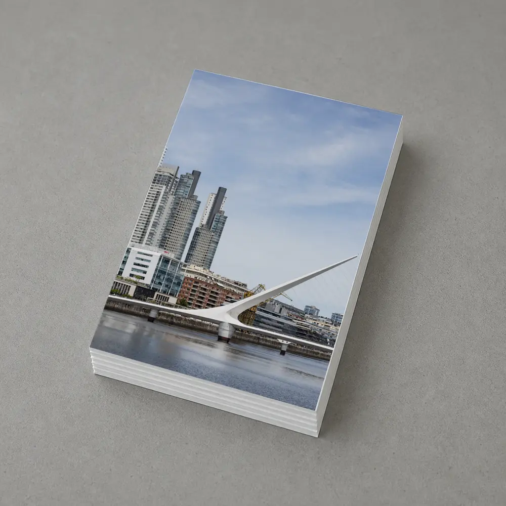 Buenos Aires Skyline Puente de la Mujer – Postcards