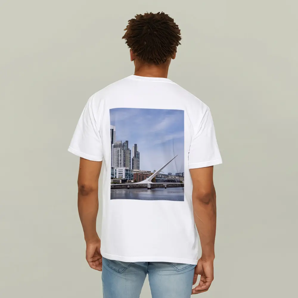 Buenos Aires Skyline Puente de la Mujer – T-Shirts