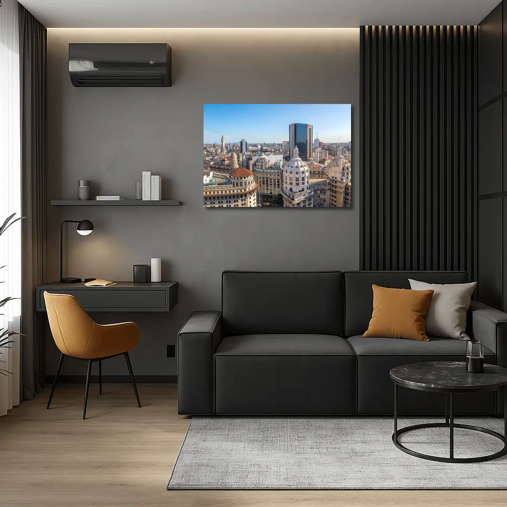 Buenos Aires City Skyline Historic Architecture – Wall Art