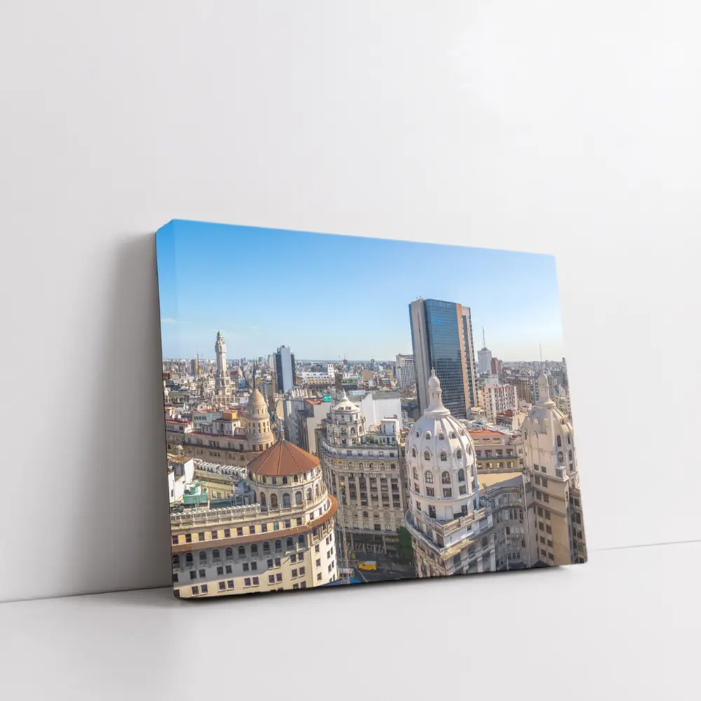 Buenos Aires City Skyline Historic Architecture – Wall Art