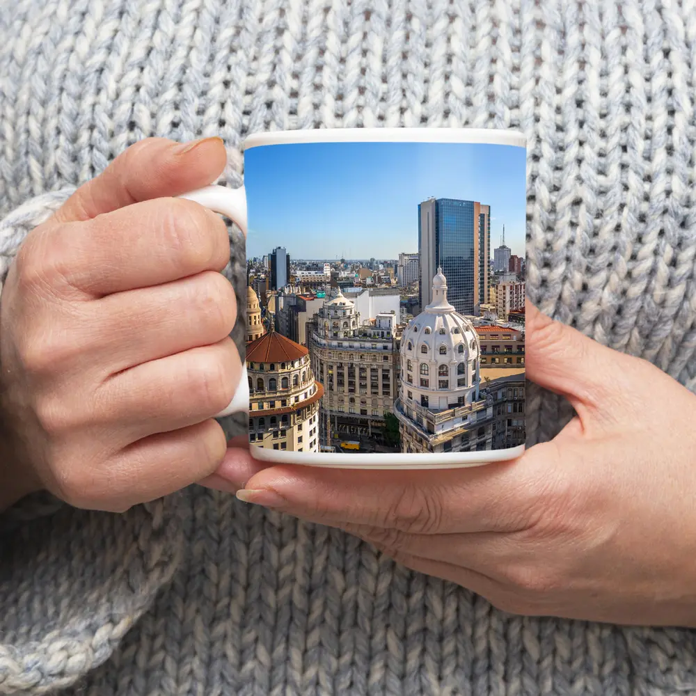 Buenos Aires City Skyline Historic Architecture – Mugs