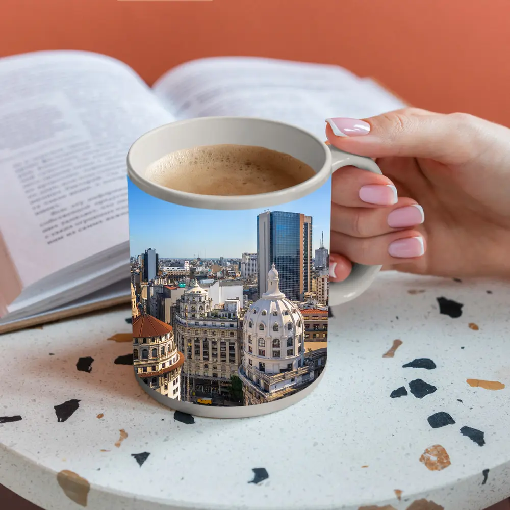 Buenos Aires City Skyline Historic Architecture – Mugs