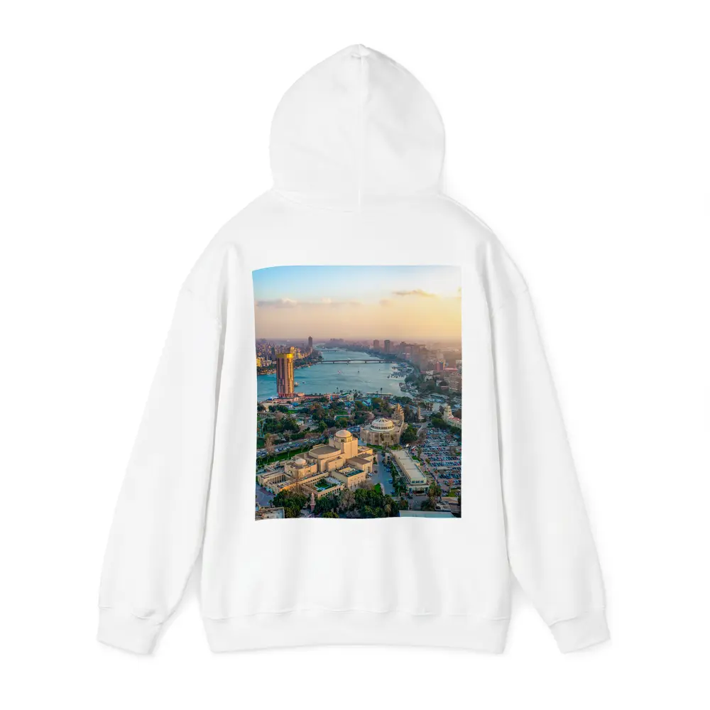 Cairo Egypt Aerial View Nile River – Hoodies