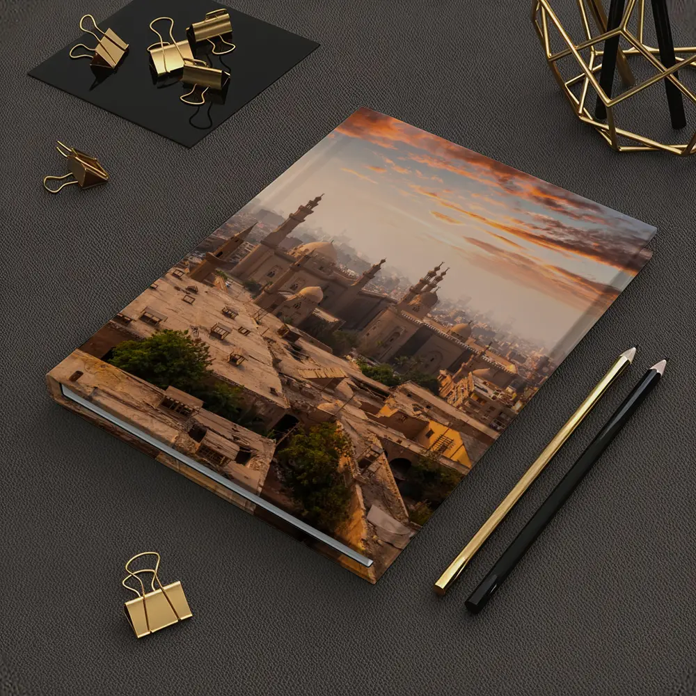 Cairo Egypt Skyline Sunset Mosque View – Notebooks