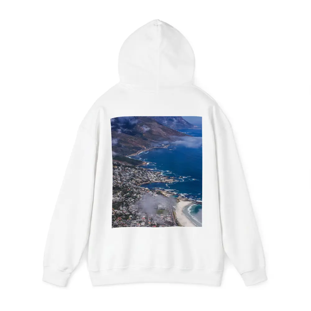 Cape Town Coastline Aerial View Mountains Ocean – Hoodies