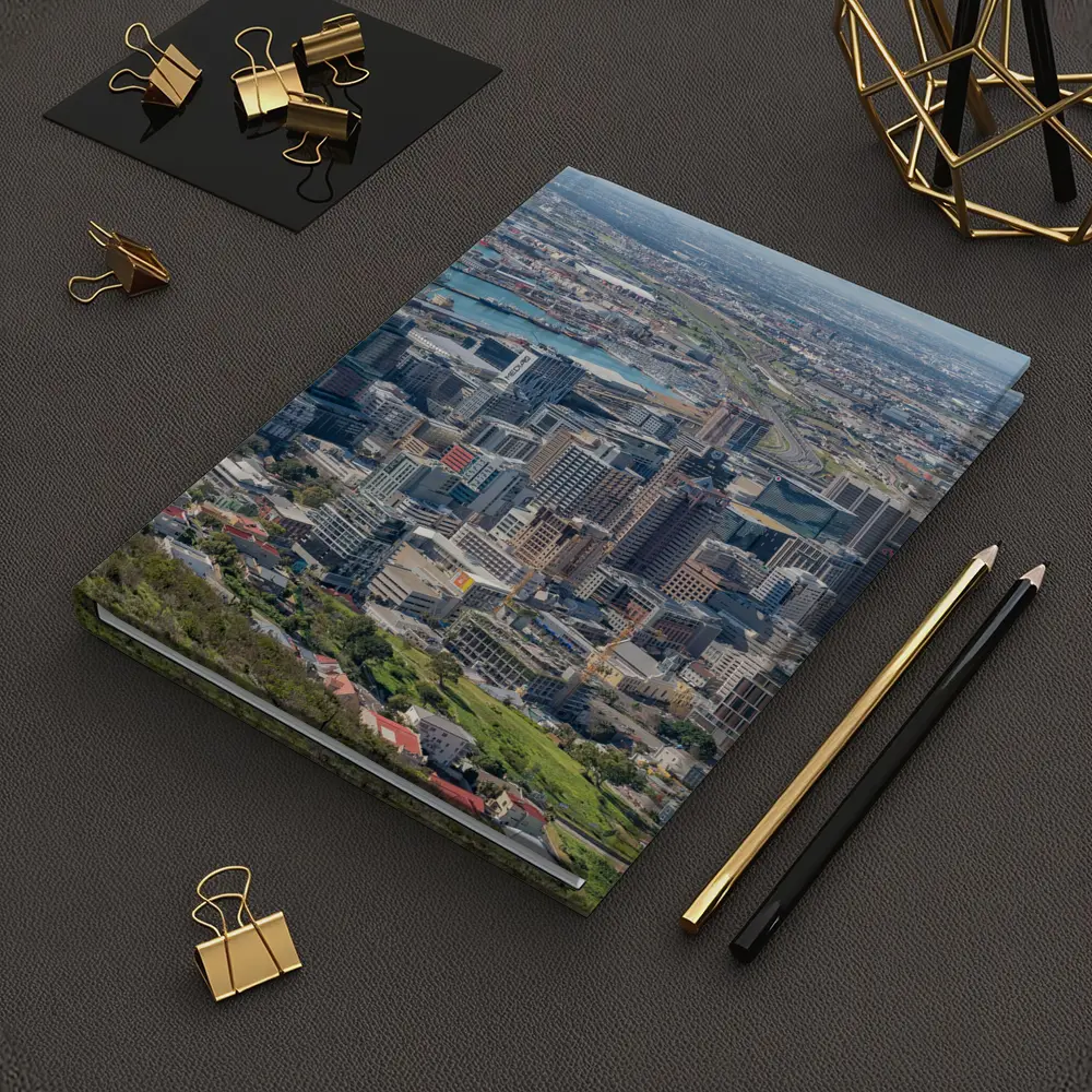 Cape Town City Skyline Aerial Harbor View – Notebooks