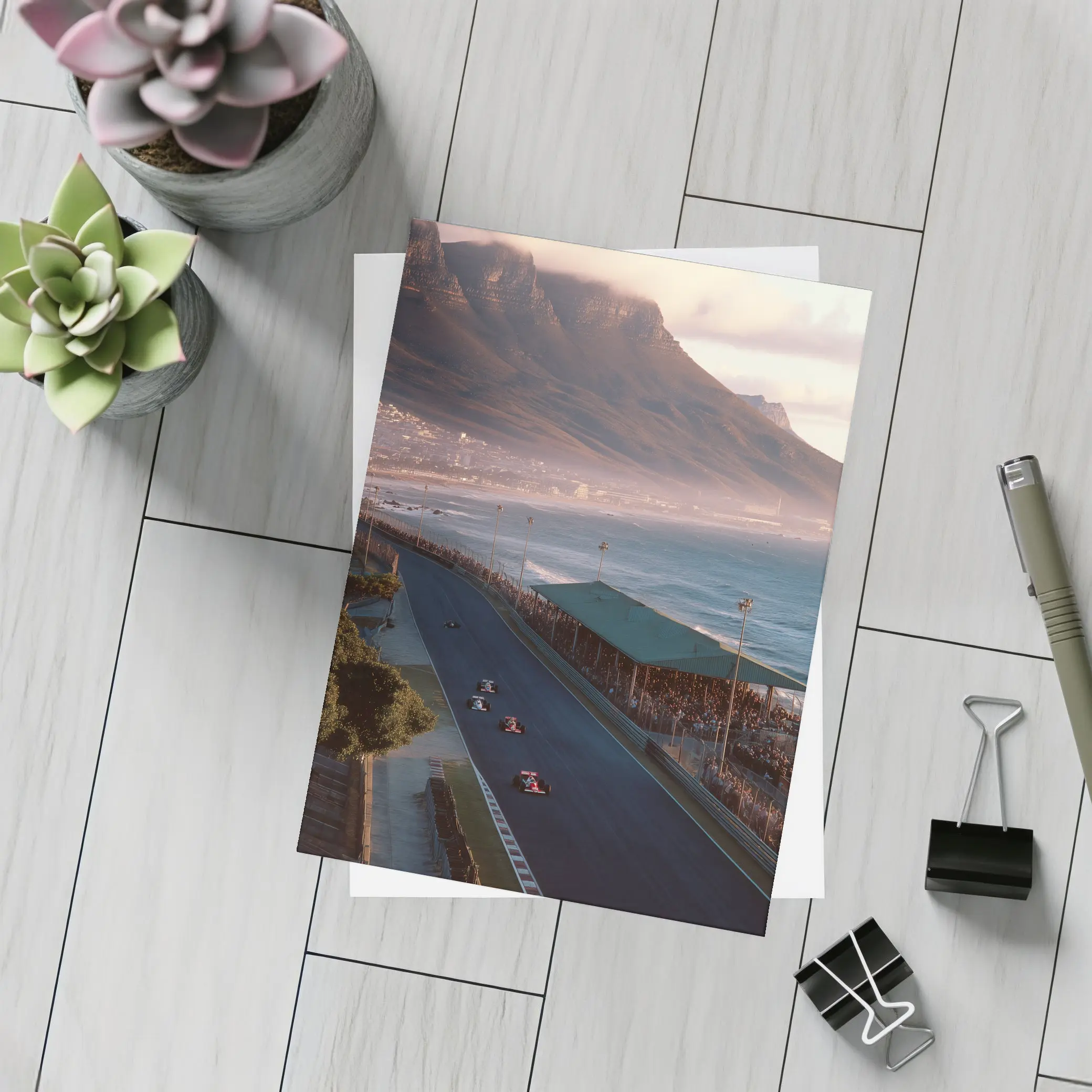 Formula One Race Cape Town Coastal Track – Postcards