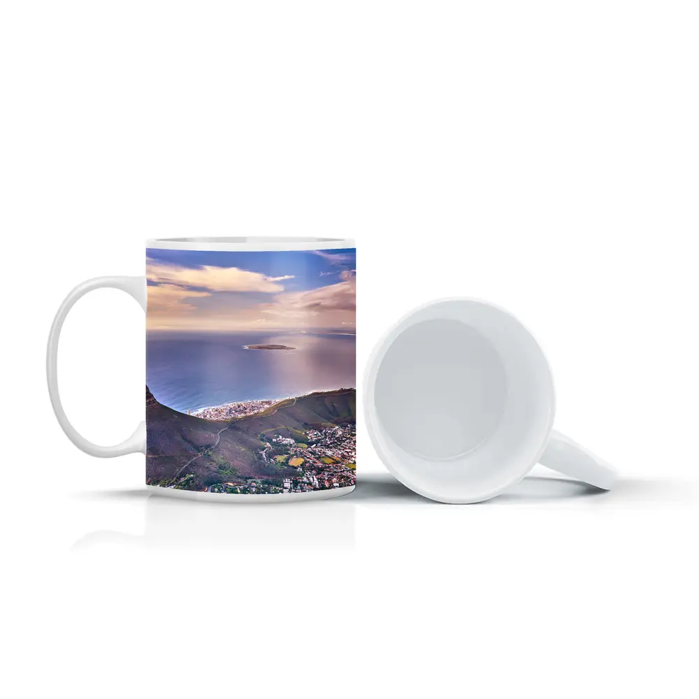 Cape Town Aerial View Lion Head Mountain – Mugs