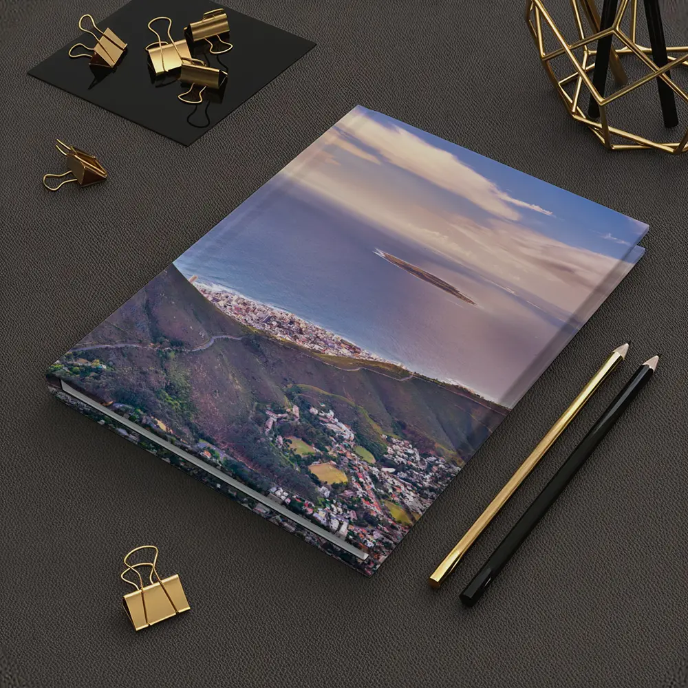 Cape Town Aerial View Lion Head Mountain – Notebooks
