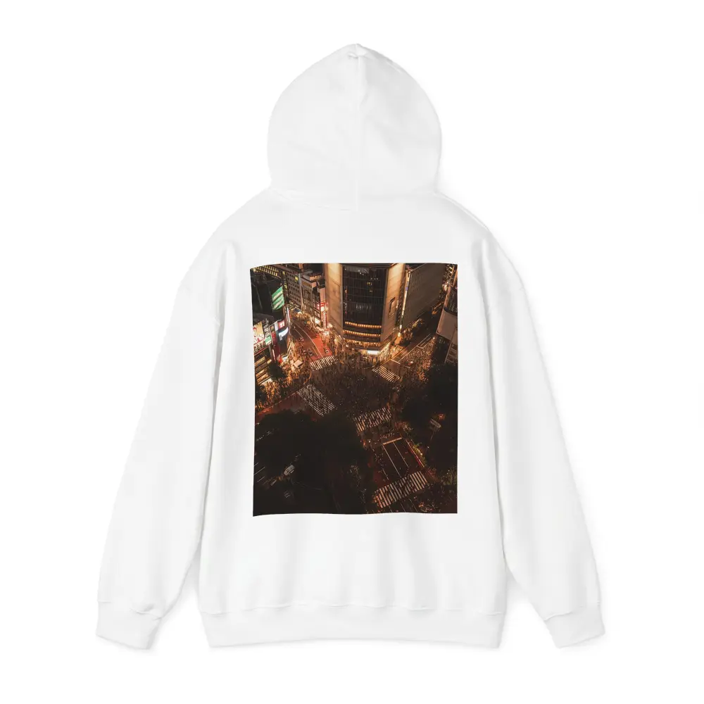 Shibuya Crossing Tokyo Aerial Night View – Hoodies