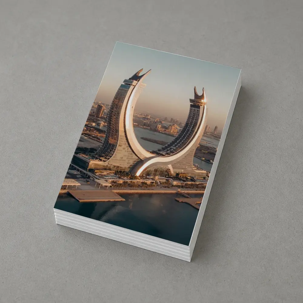 Lusail Tower Doha Qatar Coastal Skyline – Postcards