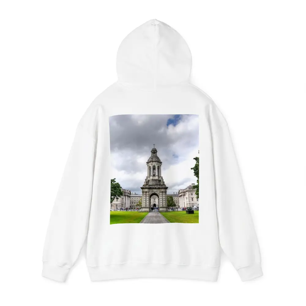 Trinity College Dublin Campanile Cloudy Sky – Hoodies