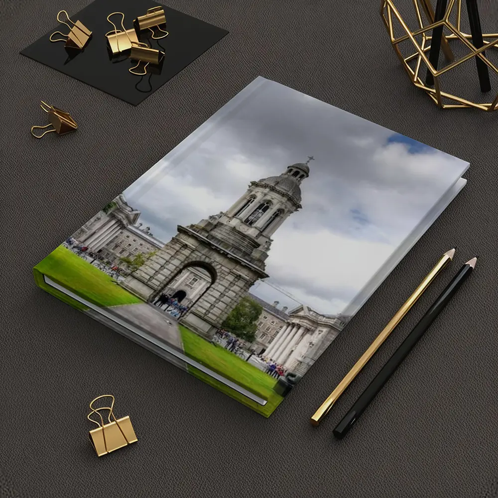 Trinity College Dublin Campanile Cloudy Sky – Notebooks