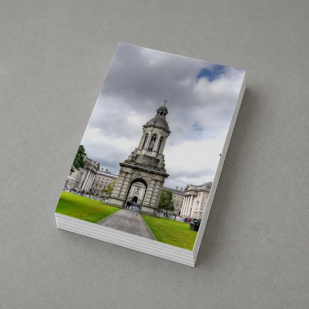 Trinity College Dublin Campanile Cloudy Sky – Postcards