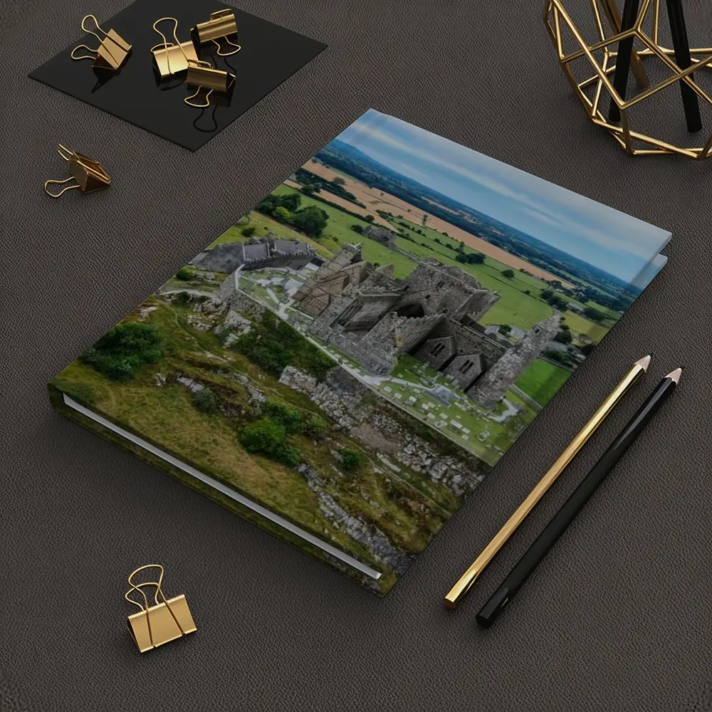 Rock of Cashel Ancient Ruins Ireland Landscape – Notebooks