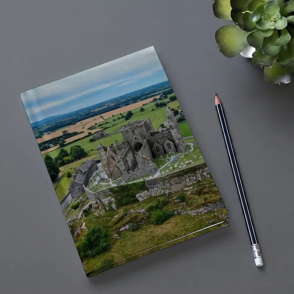 Rock of Cashel Ancient Ruins Ireland Landscape – Notebooks