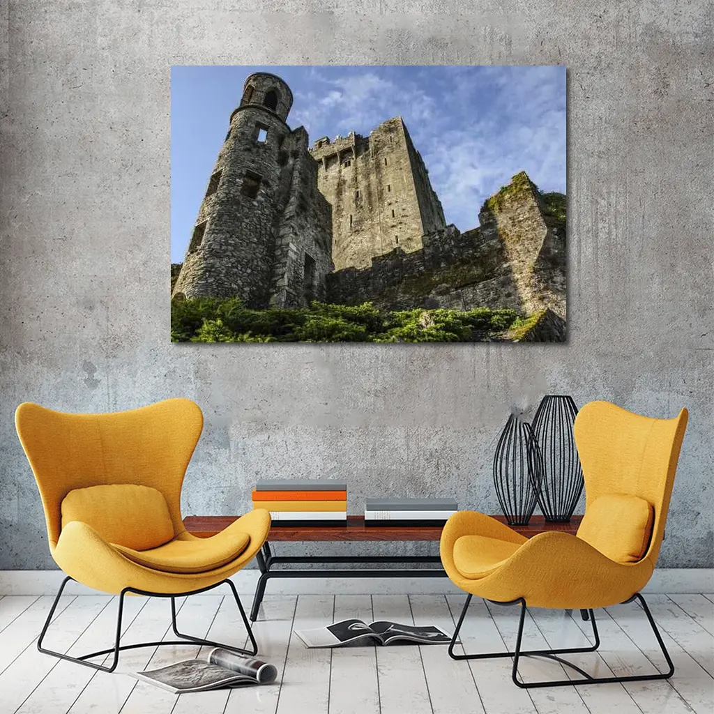 Blarney Castle Ancient Stone Tower Ireland – Wall Art