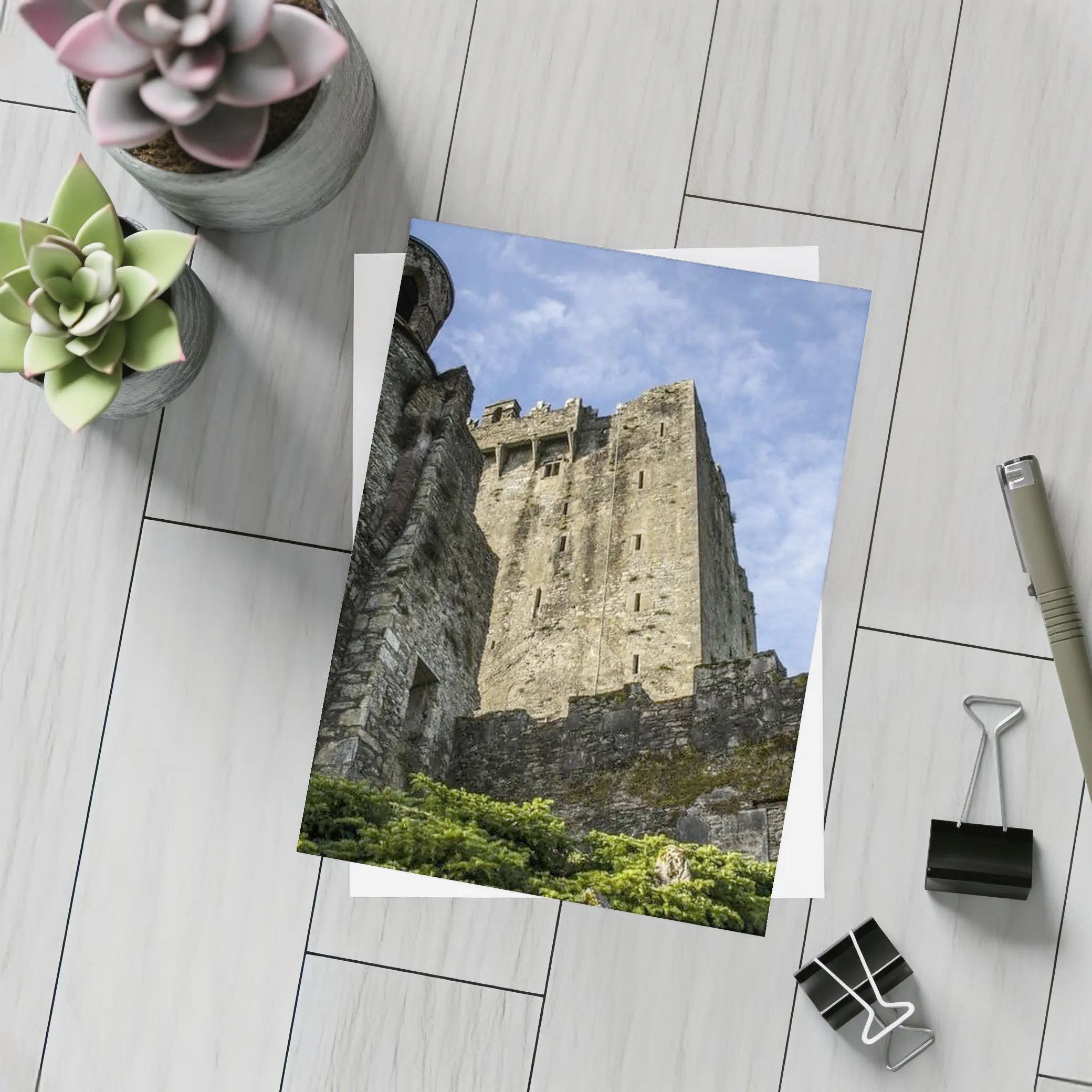 Blarney Castle Ancient Stone Tower Ireland – Postcards