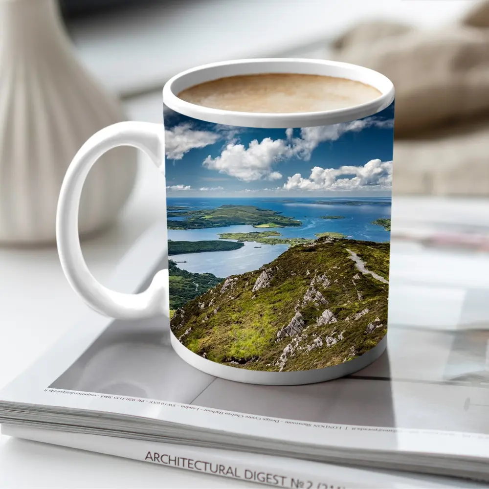 Connemara National Park Ireland Mountain View – Mugs