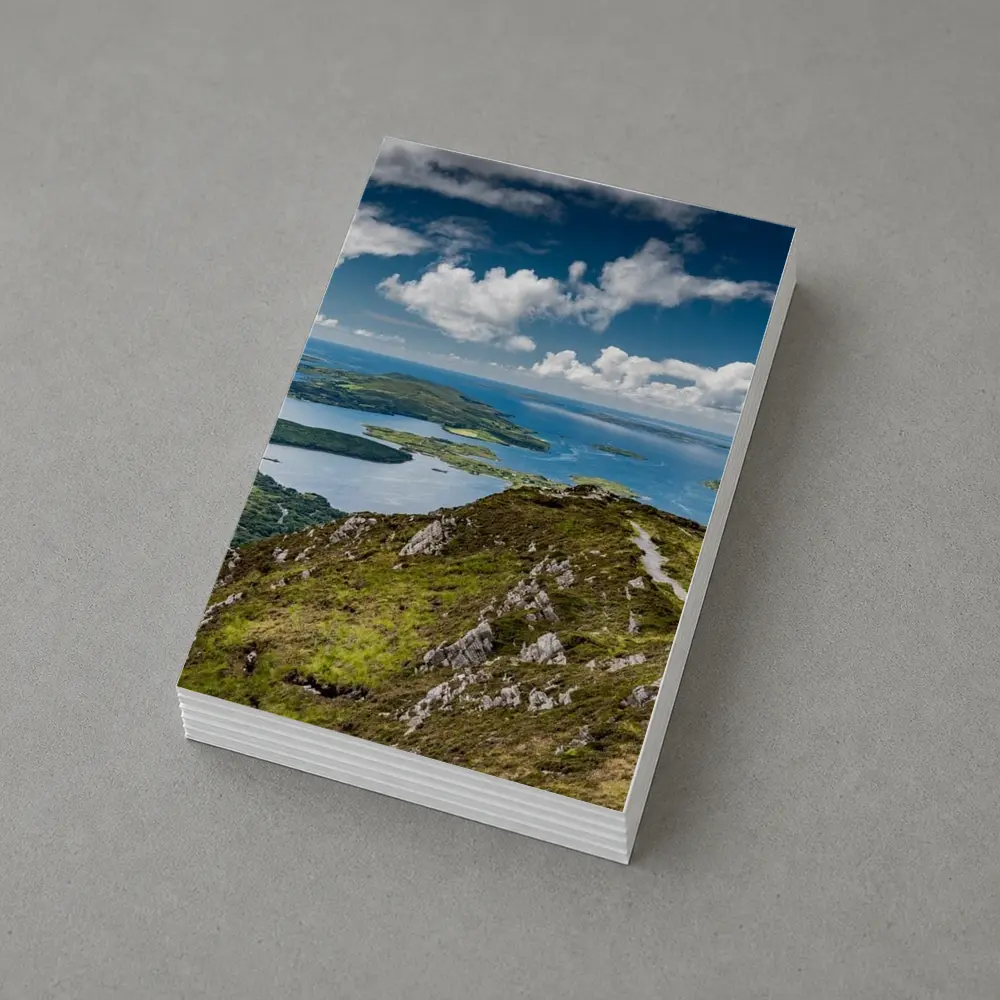 Connemara National Park Ireland Mountain View – Postcards
