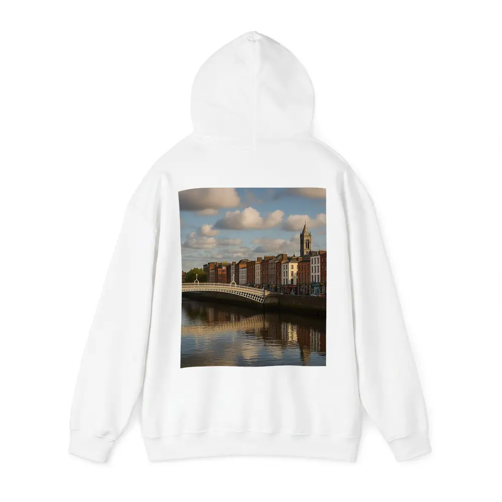 Ha Penny Bridge Dublin River Liffey – Hoodies