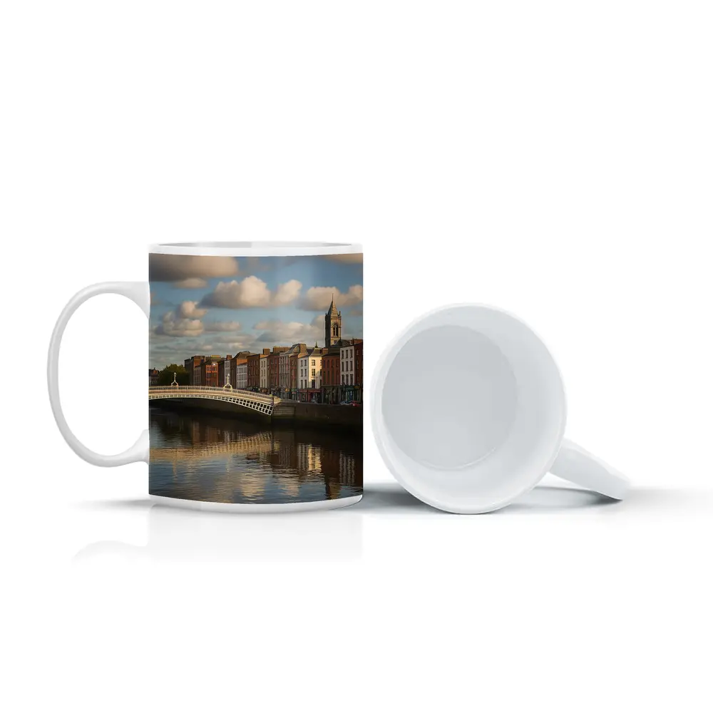 Ha Penny Bridge Dublin River Liffey – Mugs