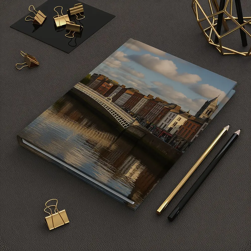 Ha Penny Bridge Dublin River Liffey – Notebooks