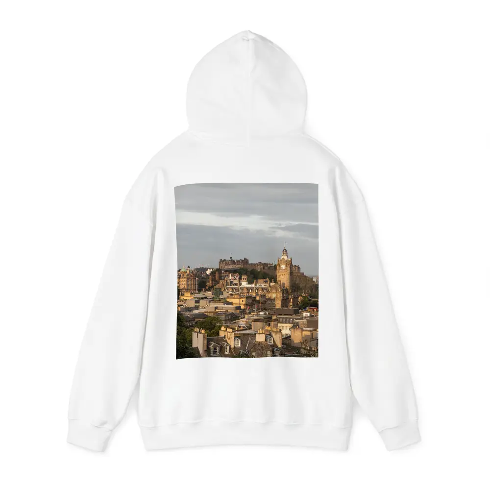 Edinburgh Castle Skyline Scotland Cityscape View – Hoodies