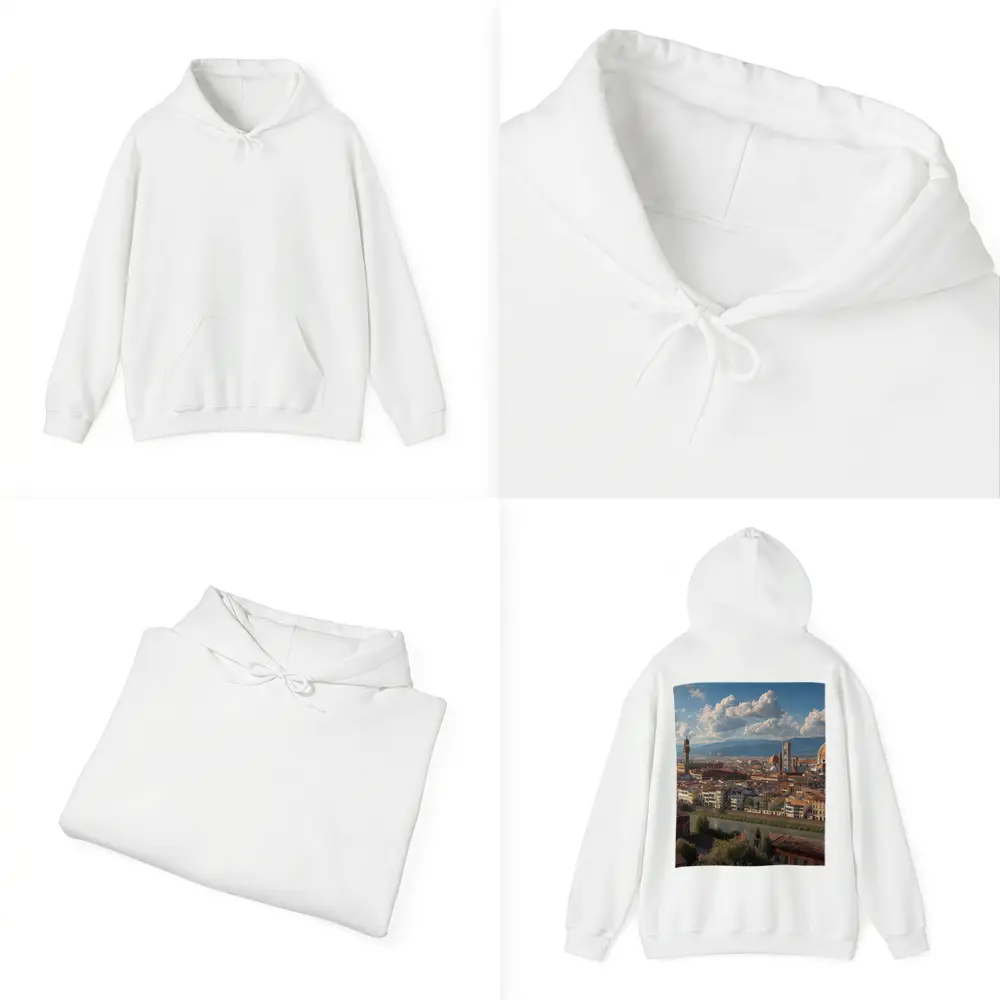 Florence Italy Skyline Cathedral Dome View – Hoodies