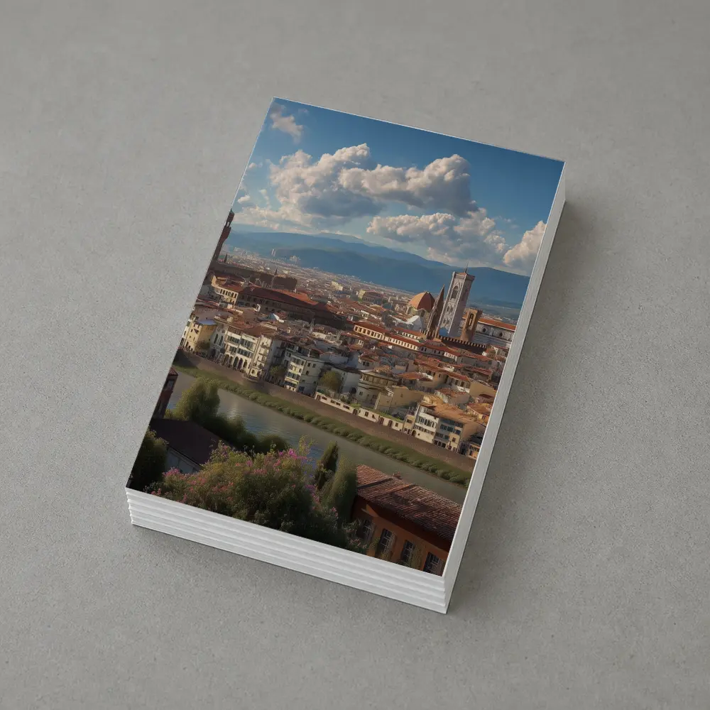 Florence Italy Skyline Cathedral Dome View – Postcards