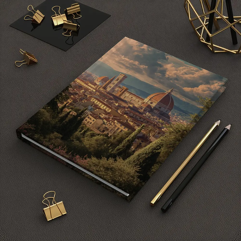 Florence Cathedral Dome Tuscany Skyline View – Notebooks