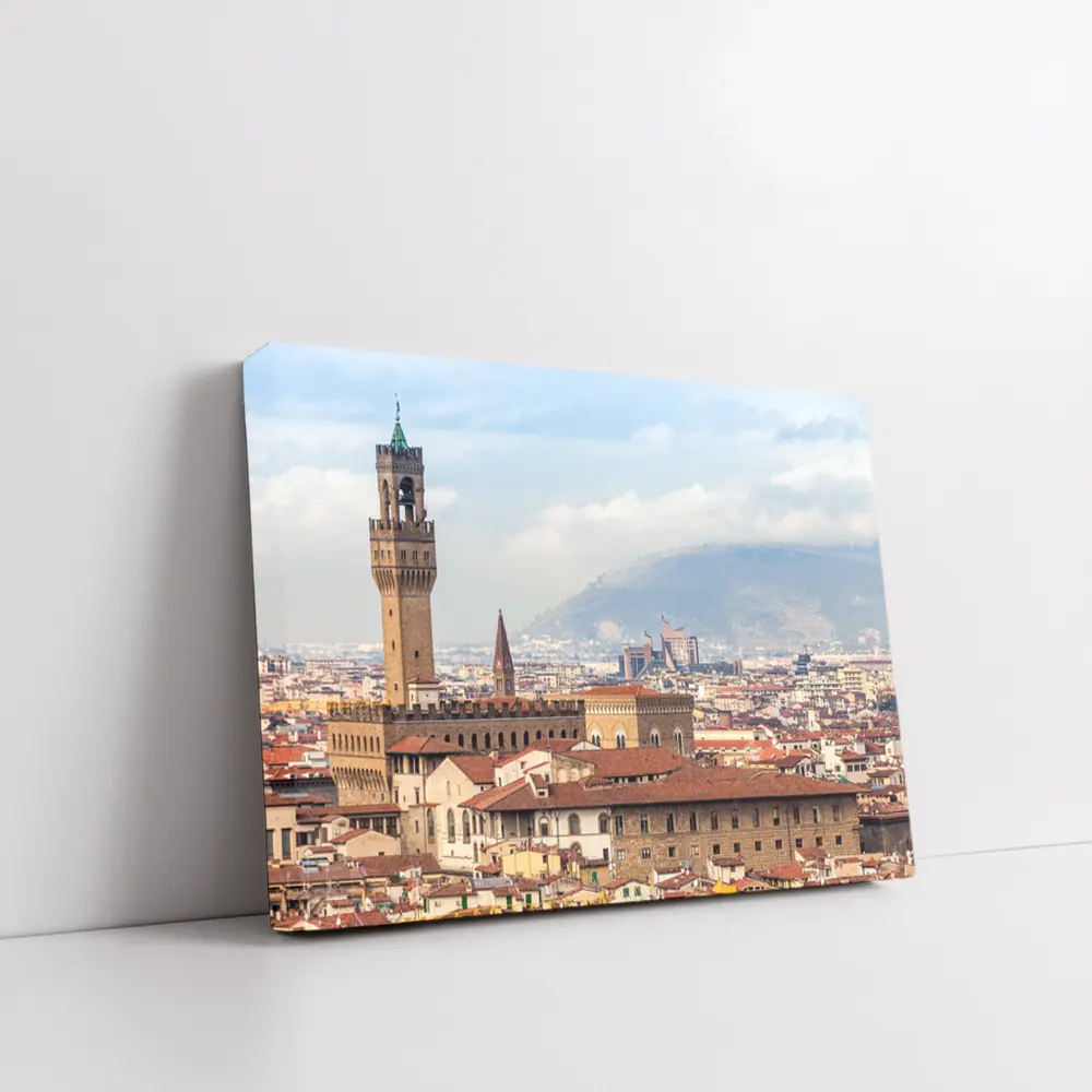 Palazzo Vecchio Tower Florence Italy Skyline – Wall Art
