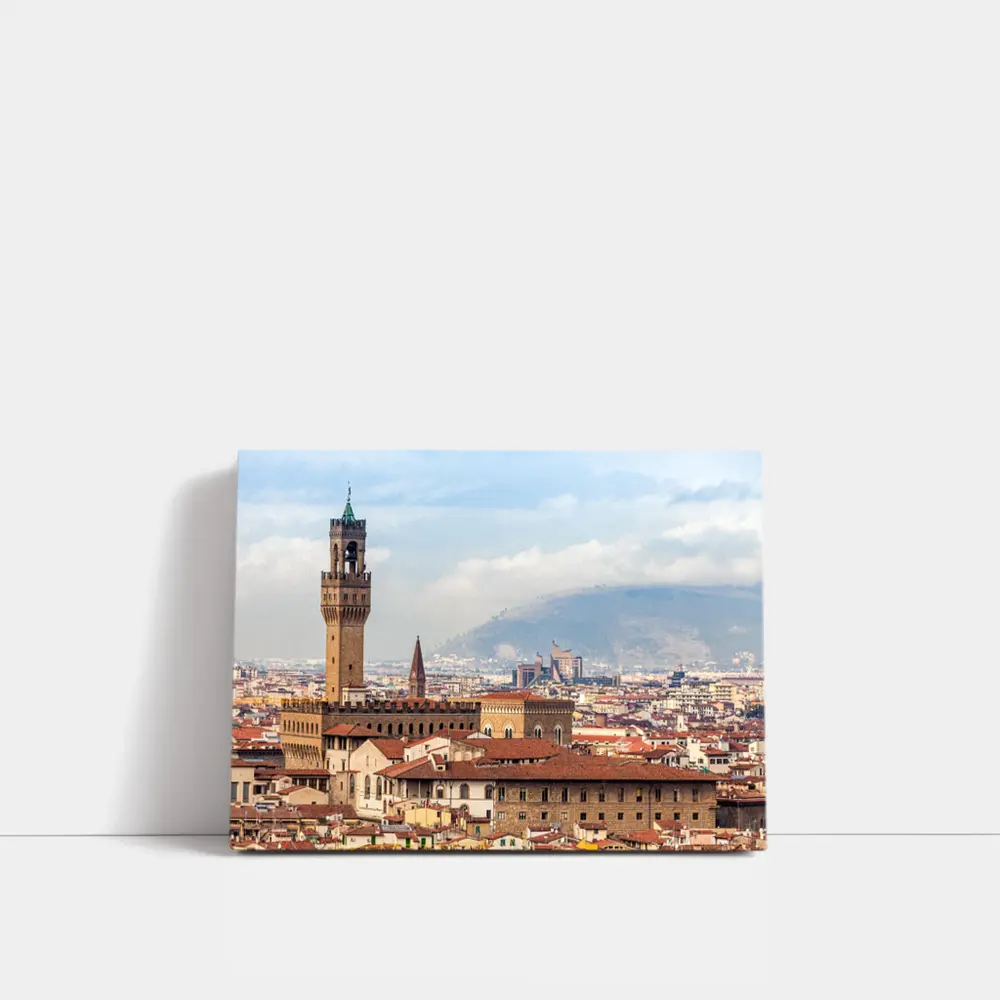 Palazzo Vecchio Tower Florence Italy Skyline – Wall Art