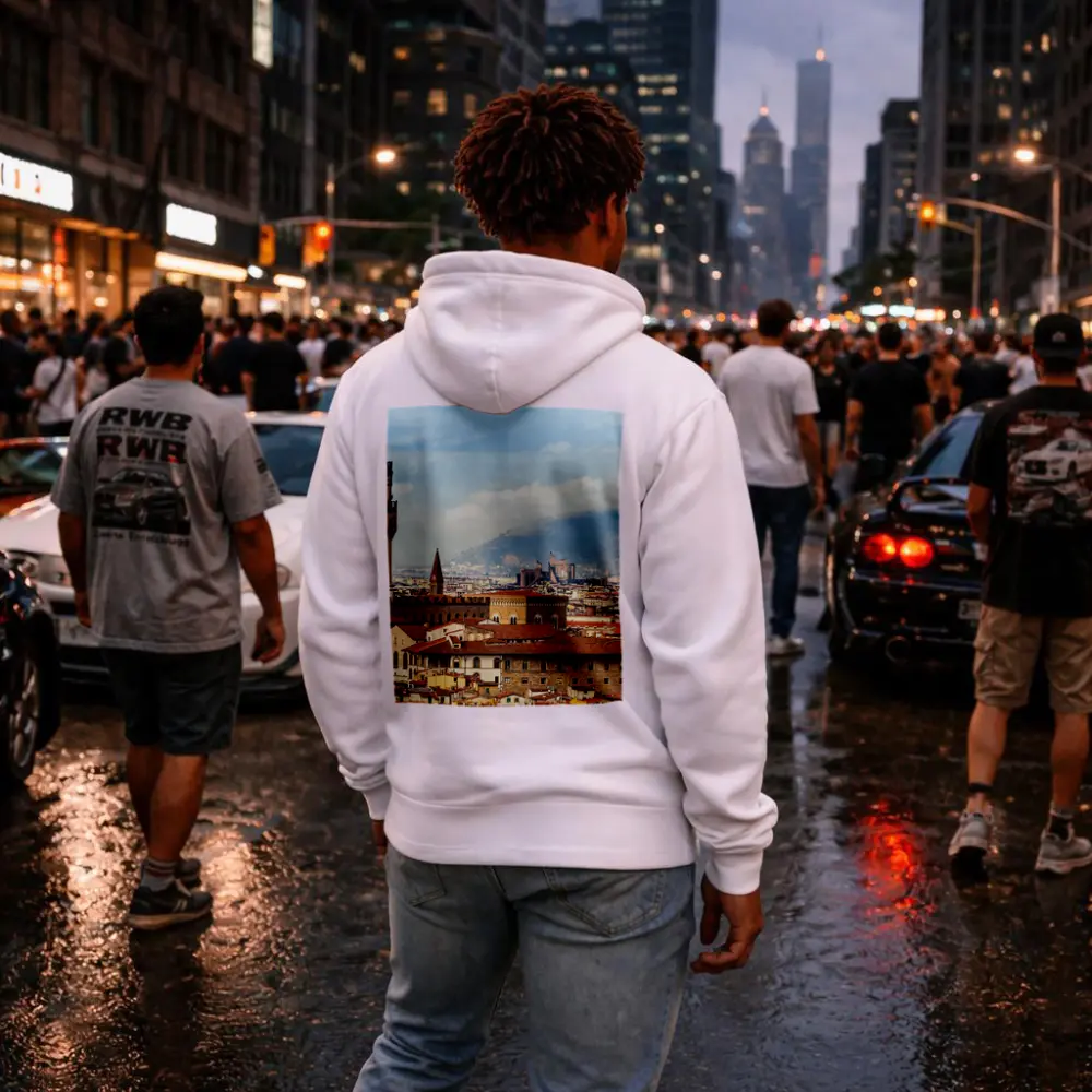 Palazzo Vecchio Tower Florence Italy Skyline – Hoodies